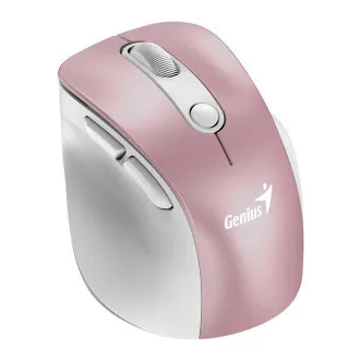 Genius Ergo 9000S Pro/Ergonomisch/Optisch/Rechtshänder/2 400 DPI/USB BT/Pink