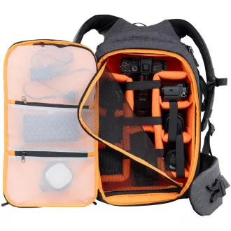 Doerr PRAG Pro Grauer Rucksack (29x46x15 cm)