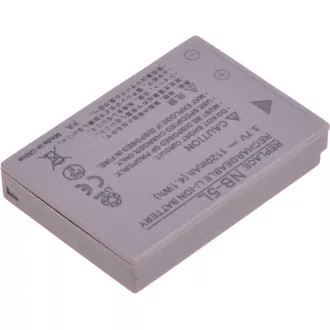 Akku T6 Power für Canon NB-5L, 1100mAh, 4,1Wh