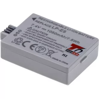 T6 power Canon LP-E5 Akku, 1050mAh, 7,8Wh