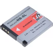 Akku T6 power Canon NB-8L, 700mAh, schwarz