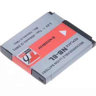Akku T6 Power für Canon NB-8L, 700mAh, 2,6Wh