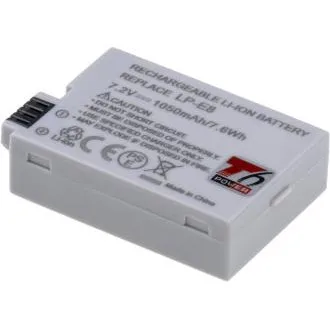T6 power Canon LP-E8 Akku, 1050mAh, 7,6Wh, grau T6 power Canon LP-E8 Akku, 1050mAh, 7,6Wh, grau