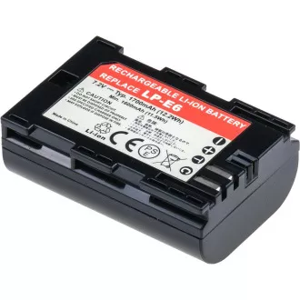 Akku T6 power Canon LP-E6, LP-E6N, 1700mAh, 12,2Wh