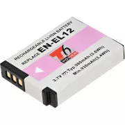 Akku T6 Power Nikon EN-EL12, 1050mAh, 3,8Wh, schwarz
