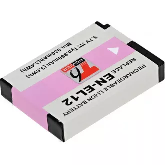 Akku T6 Power Nikon EN-EL12, 1050mAh, 3,8Wh, schwarz Akku T6 Power Nikon EN-EL12, 1050mAh, 3,8Wh, schwarz