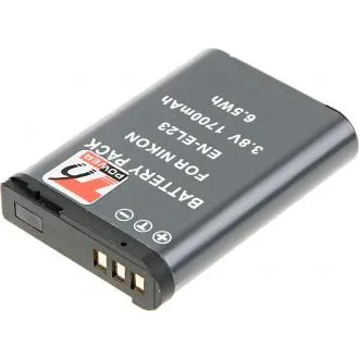 Akku T6 Power für Nikon EN-EL23, 1700mAh, 6,5Wh