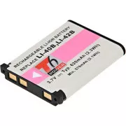 Akku T6 Power Olympus Li-40B, Li-42B, D-Li63, EN-EL10, NP-45, NP-80, D-Li108, 620mAh, 2,3Wh