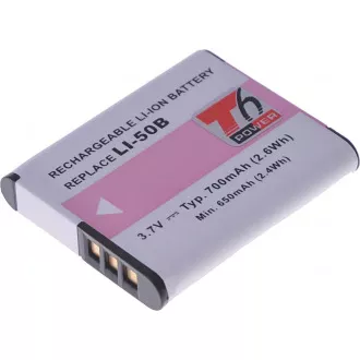Akku T6 Power für Li-50B, D-Li92, DB-100, VW-VBX090, NP-150, LB-050, LB-052, 730mAh, 2,7Wh Akku T6 Power für Li-50B, D-Li92, DB-100, VW-VBX090, NP-150, LB-050, LB-052, 730mAh, 2,7Wh