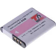 Akku T6 Power für Li-50B, D-Li92, DB-100, VW-VBX090, NP-150, LB-050, LB-052, 730mAh, 2,7Wh