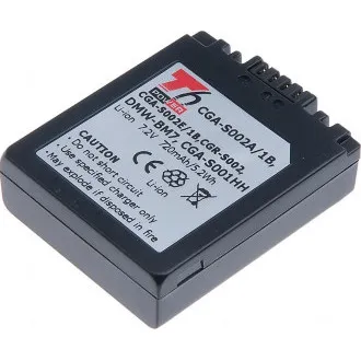 Akku T6 Power Panasonic DMW-BM7, CGA-S002E, CGA-S002, 720mAh, 5,2Wh Akku T6 Power Panasonic DMW-BM7, CGA-S002E, CGA-S002, 720mAh, 5,2Wh