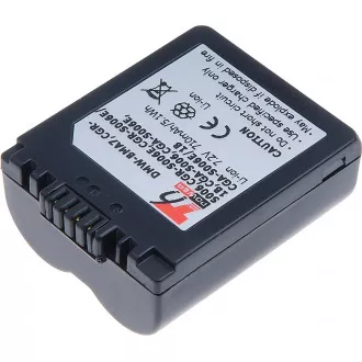 Akku T6 Power Panasonic DMW-BMA7, CGR-S006, CGR-S006E, CGA-S006, BP-DC5-E, 710mAh, 5,1Wh Akku T6 Power Panasonic DMW-BMA7, CGR-S006, CGR-S006E, CGA-S006, BP-DC5-E, 710mAh, 5,1Wh
