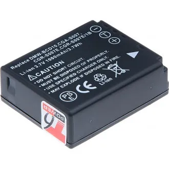 Akku T6 Power für Panasonic DMW-BCD10, CGA-S007, CGR-S007E, CGR-S007E/1B, 850mAh, 3,1Wh Akku T6 Power für Panasonic DMW-BCD10, CGA-S007, CGR-S007E, CGR-S007E/1B, 850mAh, 3,1Wh