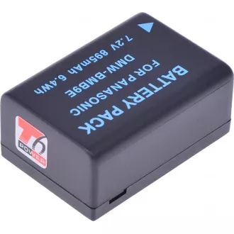 Akku T6 power Panasonic DMW-BMB9, DMW-BMB9E, DMW-BMB9GK, BP-DC9, 895mAh, 6,4Wh Akku T6 power Panasonic DMW-BMB9, DMW-BMB9E, DMW-BMB9GK, BP-DC9, 895mAh, 6,4Wh