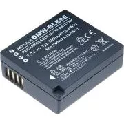 Akku T6 Leistung Panasonic DMW-BLE9, DMW-BLE9E, DMW-BLG10, DMW-BLG10E, BP-DC15, 700mAh, 5Wh