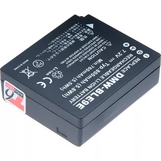 Akku T6 Leistung Panasonic DMW-BLE9, DMW-BLE9E, DMW-BLG10, DMW-BLG10E, BP-DC15, 700mAh, 5Wh Akku T6 Leistung Panasonic DMW-BLE9, DMW-BLE9E, DMW-BLG10, DMW-BLG10E, BP-DC15, 700mAh, 5Wh