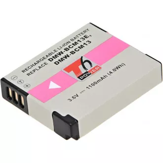 Akku T6 Power Panasonic DMW-BCM13, DMW-BCM13E, 1100mAh, 4Wh Akku T6 Power Panasonic DMW-BCM13, DMW-BCM13E, 1100mAh, 4Wh