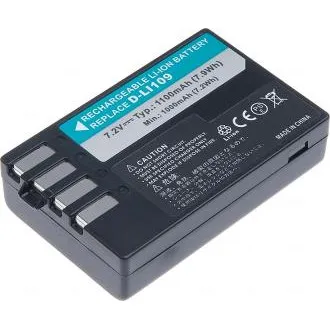 Akku T6 Power für Pentax D-Li109, 1100mAh, 7,9Wh, schwarz Akku T6 Power für Pentax D-Li109, 1100mAh, 7,9Wh, schwarz