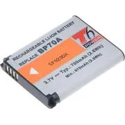 T6 Power-Akku für Samsung BP-70A, BP70A, SLB-70A, 700 mAh, 2,6 Wh
