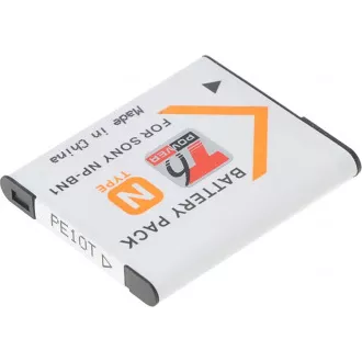 Akku T6 Power Sony NP-BN1, 600mAh, 2,2Wh, grau