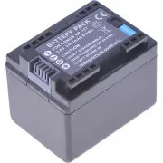 Akku T6 power Canon BP-727, 2400mAh, 8,6Wh, schwarz