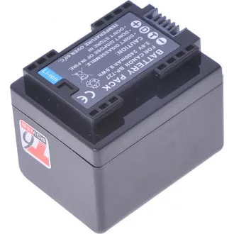 Akku T6 power Canon BP-727, 2400mAh, 8,6Wh, schwarz