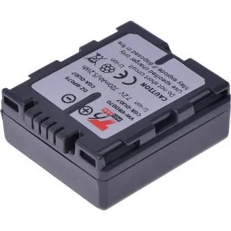 T6 Power-Akku für Panasonic VW-VBD070, CGA-DU07, CGR-DU07, Hitachi DZ-BP07S, 720 mAh, 5,2 Wh T6 Power-Akku für Panasonic VW-VBD070, CGA-DU07, CGR-DU07, Hitachi DZ-BP07S, 720 mAh, 5,2 Wh