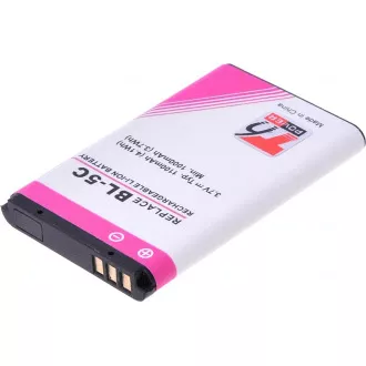 T6 Power-Akku für Nokia 6300, 6600, 5100, 1100, 3650, 6230, C1-01, C2-01, 1100 mAh, 4,1 Wh, Li-Ion T6 Power-Akku für Nokia 6300, 6600, 5100, 1100, 3650, 6230, C1-01, C2-01, 1100 mAh, 4,1 Wh, Li-Ion