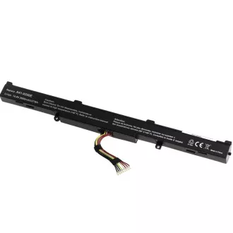 Akku T6 Power für Asus X450J, X550Z, X750J, X751L, X751LA, X751MA, 2600mAh, 37Wh, 4Zellen, Li-ion Akku T6 Power für Asus X450J, X550Z, X750J, X751L, X751LA, X751MA, 2600mAh, 37Wh, 4Zellen, Li-ion