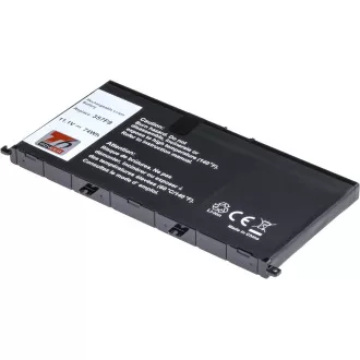 Akku T6 Power für Dell Insprion 15 7559, 7566, 7567, 6660mAh, 74Wh, 6Zellen, Li-ion