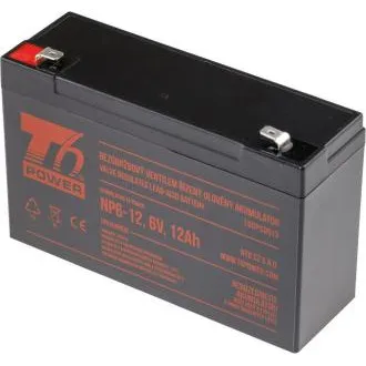 Batterie T6 Power NP6-12, 6V, 12Ah, F2 Batterie T6 Power NP6-12, 6V, 12Ah, F2