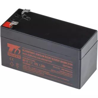 Batterie T6 Power NP12-1.2, 12V, 1,2Ah, F1 Batterie T6 Power NP12-1.2, 12V, 1,2Ah, F1