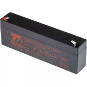 Batterie T6 Power NP12-2.3, 12V, 2,3Ah, F1