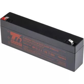 Batterie T6 Power NP12-2.3, 12V, 2,3Ah, F1 Batterie T6 Power NP12-2.3, 12V, 2,3Ah, F1