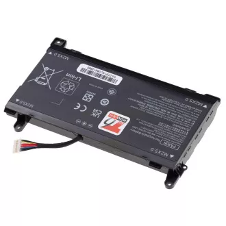 Akku T6 Power für HP Omen 17-an000, 17-an100, 12pin, Geforce 1050, 5973mAh, 86Wh, 8cell, Li-ion Akku T6 Power für HP Omen 17-an000, 17-an100, 12pin, Geforce 1050, 5973mAh, 86Wh, 8cell, Li-ion
