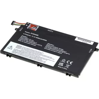 Akku T6 Power für Lenovo ThinkPad E480, E490, E580, E590, E14, E15, 4050mAh, 45Wh, 3zellig, Li-pol