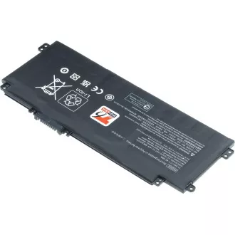 Akku T6 Power HP Pavilion 13-bb0000, 14-dv0000, 14-ec0000, 3700mAh, 43Wh, 3Zellen, Li-poly Akku T6 Power HP Pavilion 13-bb0000, 14-dv0000, 14-ec0000, 3700mAh, 43Wh, 3Zellen, Li-poly
