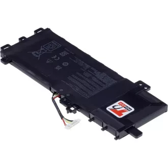Akku T6 Power für Asus VivoBook X512D, X512F, X512J, A512, F512, 4800mAh, 37Wh, 2zellig, Li-pol