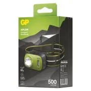 Wiederaufladbare LED-Stirnlampe GP Xplor PHR17, 500 lm