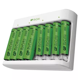 GP Batterieladegerät ECO E811 4xAA2100 4xAAA850 GP Batterieladegerät ECO E811 4xAA2100 4xAAA850