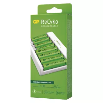 GP Batterieladegerät ECO E811 4xAA2100 4xAAA850 GP Batterieladegerät ECO E811 4xAA2100 4xAAA850