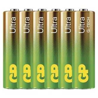 GP Alkaline-Batterien ULTRA AA (LR6)- 6 Stück GP Alkaline-Batterien ULTRA AA (LR6)- 6 Stück