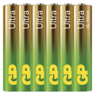 GP Alkaline-Batterien ULTRA AAA (LR03)- 6 Stück GP Alkaline-Batterien ULTRA AAA (LR03)- 6 Stück