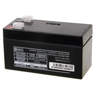 Akkumulator SLA 12V/1,3Ah FA-4,7mm