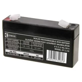 Akkumulator SLA 6V/1,3Ah FA -4,7mm Akkumulator SLA 6V/1,3Ah FA -4,7mm