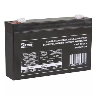 Akkumulator SLA 6V/7Ah FA-4,7mm Akkumulator SLA 6V/7Ah FA-4,7mm