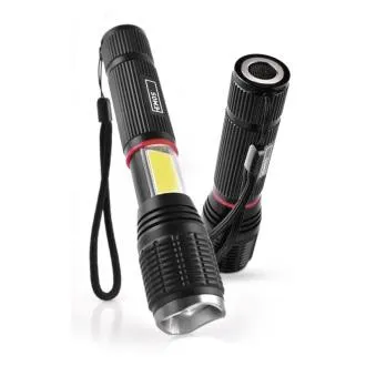 LED-Taschenlampe P3111, 5W 230Lm  3W COB   Magnet