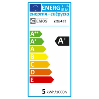 EMOS LED-LAMPE CLASSIC MR16 4,5W(25W) 380lm GU5.3 WW EMOS LED-LAMPE CLASSIC MR16 4,5W(25W) 380lm GU5.3 WW