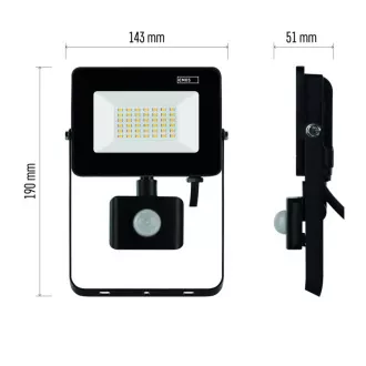 LED-SCHEINWERFER SIMPO 30W 2700LM PIR LED-SCHEINWERFER SIMPO 30W 2700LM PIR