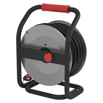 EMOS TROMMEL METALL 4Z 40M 2,5MM GUMMI/NEOPREN EMOS TROMMEL METALL 4Z 40M 2,5MM GUMMI/NEOPREN